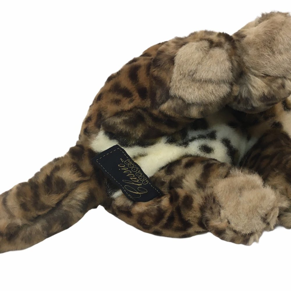 HTF Classic Aurora Leopard Plush Cheetah 12" -1996 - Picture 9 of 9